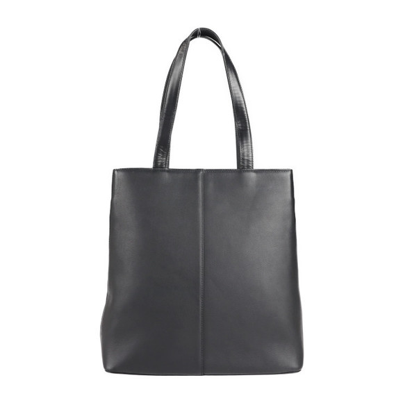 Burberry Tote Bag Leather Black - Picture 1 of 7